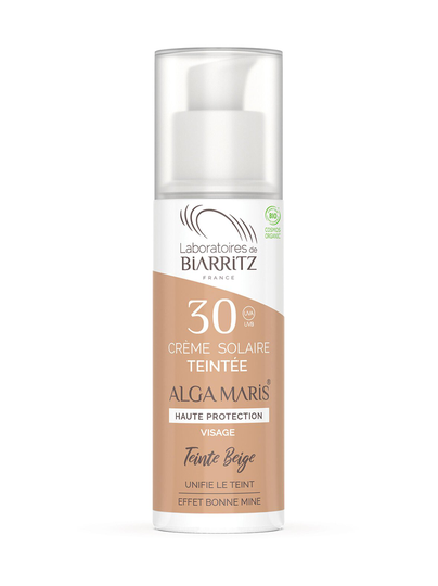 Tinted face sunscreen clair spf 30 -aurinkosuojavoide kasvoille 50 ml
