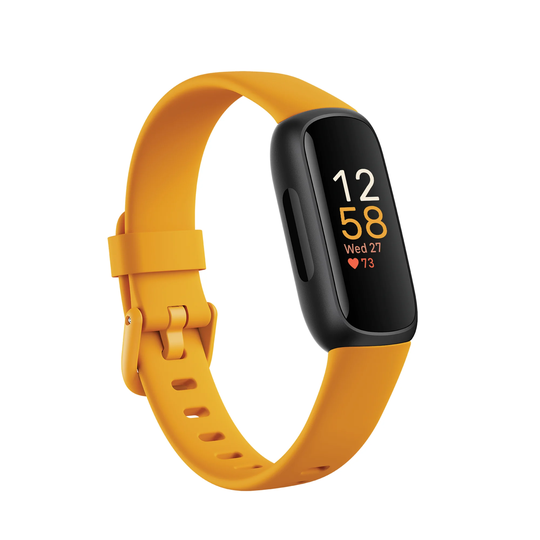 Fitbit - Inspire 3 - Smart Watch - Black/Morning Glow