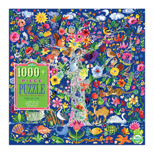 eeBoo - Puzzle - Tree of Life, 1000 pc (EPZTTOL)