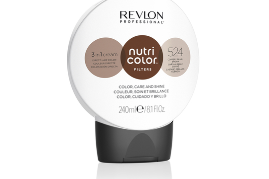 Revlon - Nutri Color Filters Toning 240 ml - 524 Coopery Pearl Brown