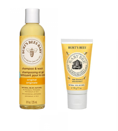 Burt's Bees - Baby Bee - Shampoo&Body Wash 235 ml + Burt's Bees - Baby Bee - Diaper Ointment 85 g