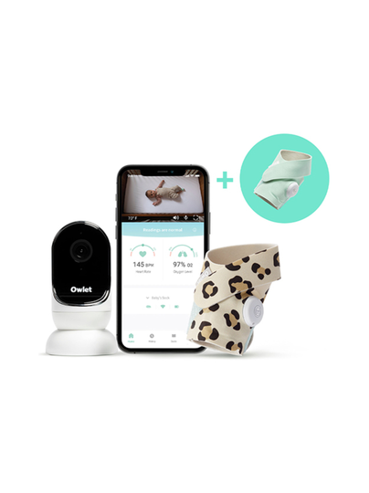 Owlet smart sock 3 itkuhälytin ja hälytinsukka
