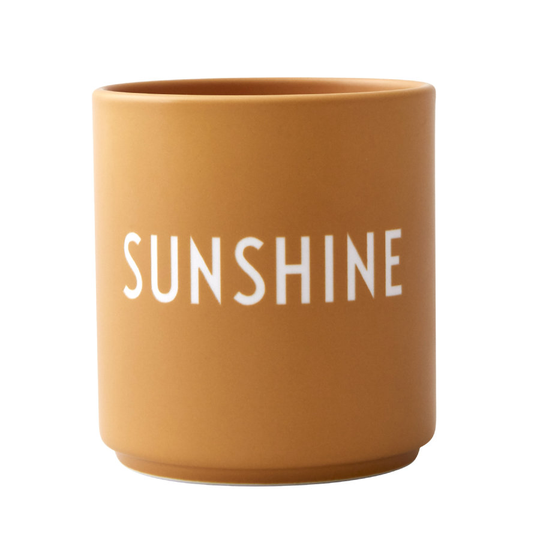 Design Letters - Favourite Cup - Sunshine