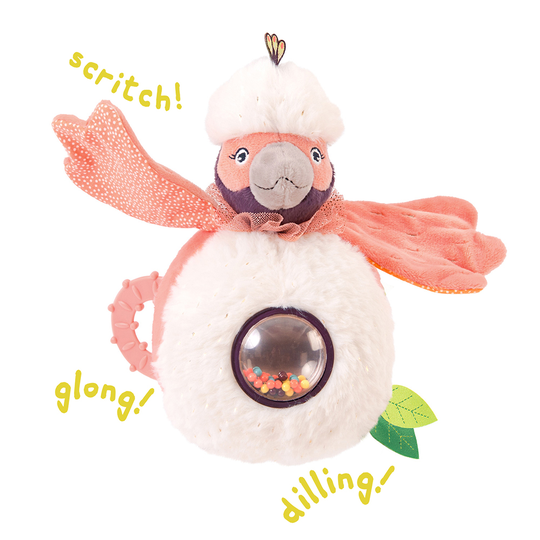 Moulin Roty - Paloma ball rattle - (668081)