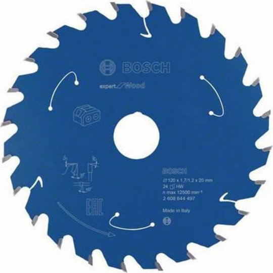 Bosch Expert for Wood Sahanterä 190x1,5x30 mm, 24T 190x1,5x30 mm, 24T