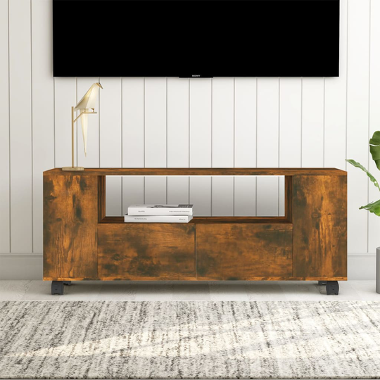 vidaXL TV-taso savutammi 120x35x43 cm tekninen puu