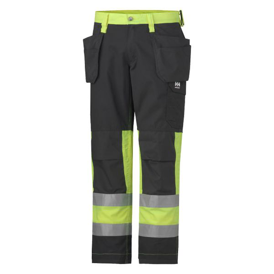 Helly Hansen Workwear Alta 76491-369 Työhousut huomioväri, keltainen/musta C44