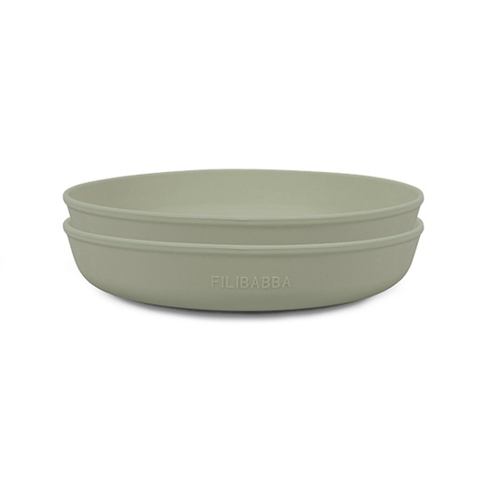 Filibabba - Silicone Plate 2-Pack - Green (FI-02270)