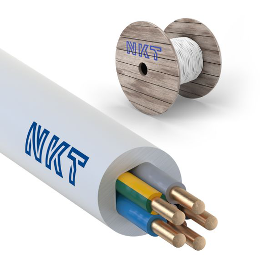 NKT EXQ XTRA Asennuskaapeli 5G2,5 mm², 300/500 V 500 m, rumpu