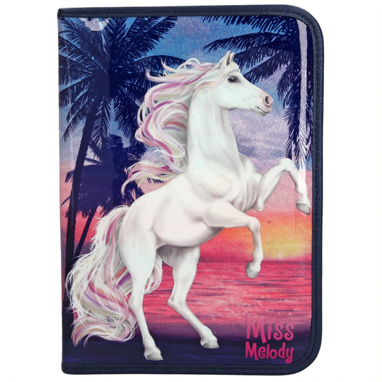 Miss Melody - XXL Pencil Case - Glitter Ocean (410584)