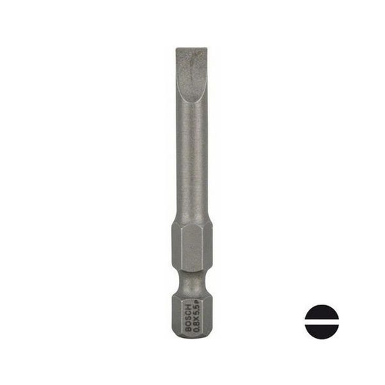 Bosch S Ruuvikärjet S0,8x5,5 3kpl 49mm