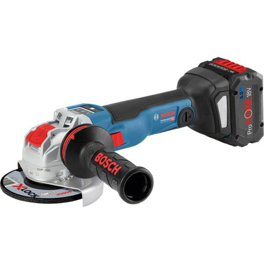 Bosch GWX 18V-10 SC Kulmahiomakone Ø 125 mm, sis. akun ja laturin
