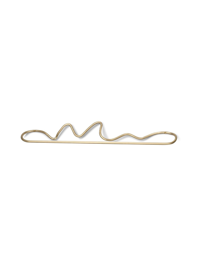 Curvature towel hanger -pyyheteline