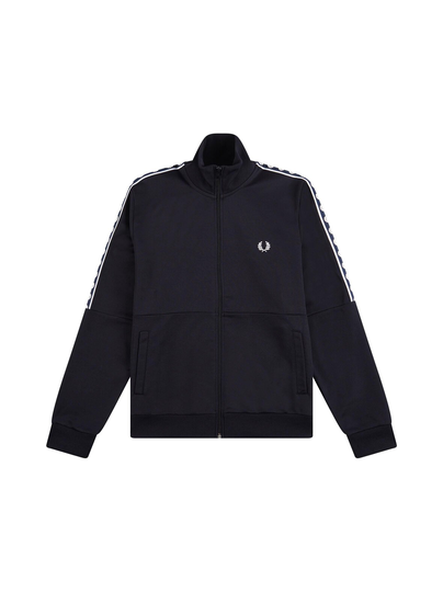 Panelled taped trk jkt -takki