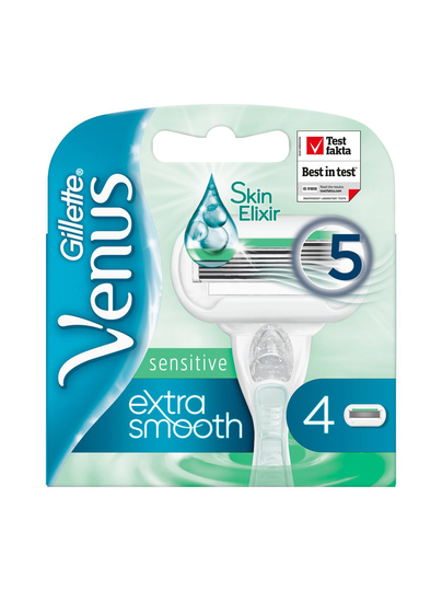 Gillette venus venus extra smooth sensitive -vaihtoterä 4 kpl