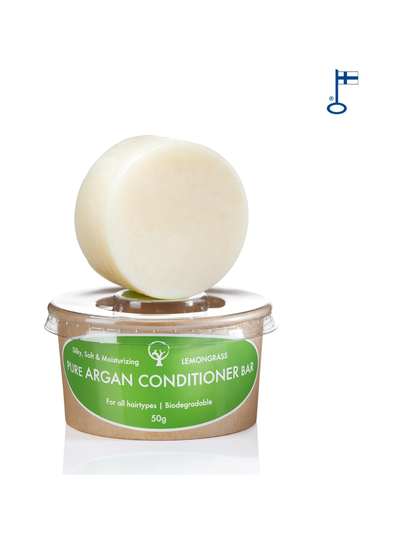Kosteuttava argan hoitoainepala, sitruunaruoho 50 g