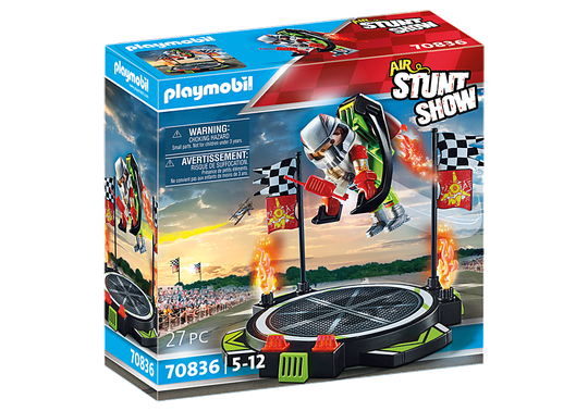Playmobil - Air Stunt Show Stuntman with Jetpack (70836)