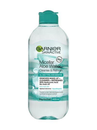 Micellar water -puhdistusvesi