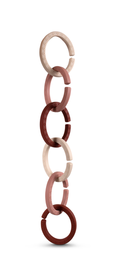 Filibabba - Silicone Hoops - Rose (FI-02188)