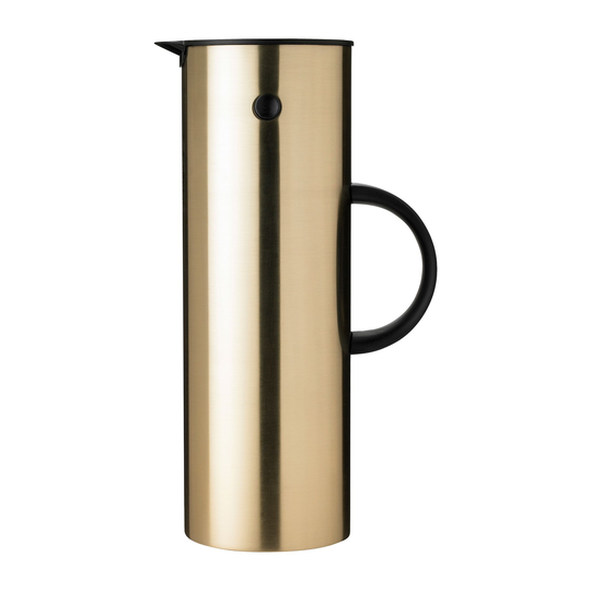 Stelton - EM77 Vacuum Jug 1 L - Brushed brass