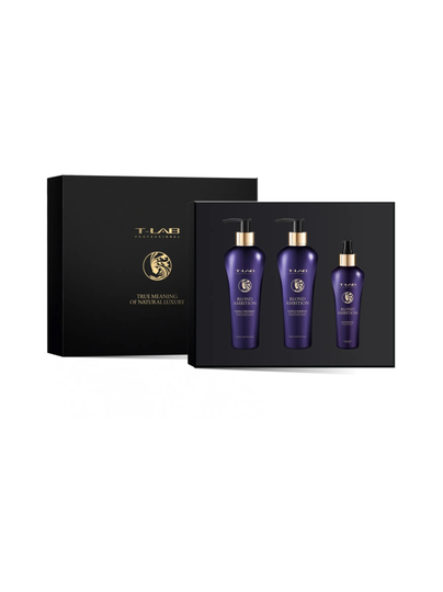 Blond ambition purple ritual set - lahjapakkaus vaaleille hiuksille 3 tuotetta