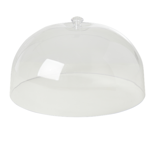 Rice - Plastic Clear Dome for Melamine Cake Stand