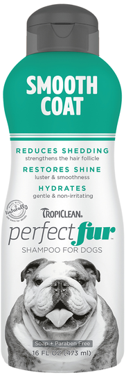 TROPICLEAN - PERFECT FUR SMOOTH COAT SHAMPOO - 473ML (719.1850)
