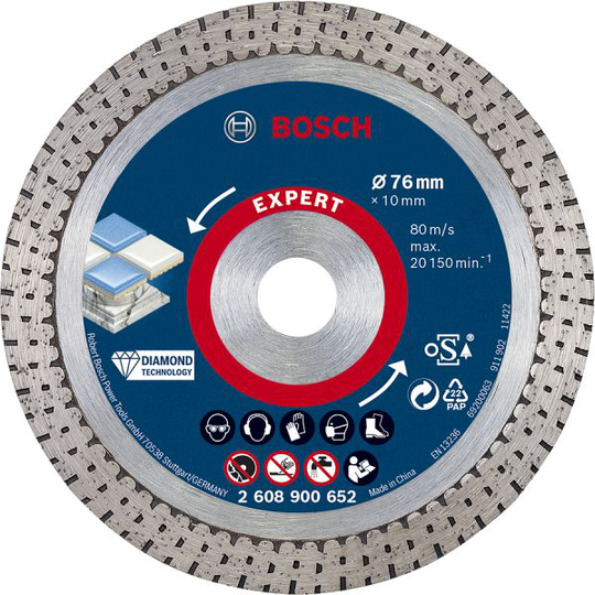 Bosch Expert Hardceramic Timanttikatkaisulaikka Ø 76 mm