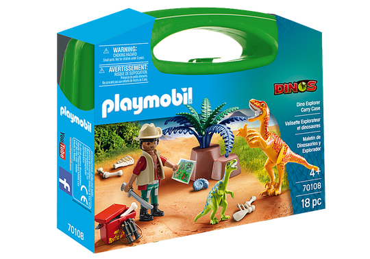 Playmobil - Dino Explore Carry Case (70108)