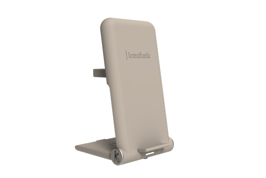Kreafunk - reCHARGE+ powerbank/charger - Ivory sand (KFKE119)