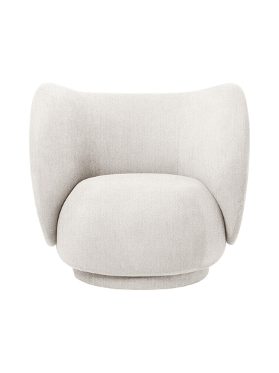 Rico lounge chair bouclé -nojatuoli