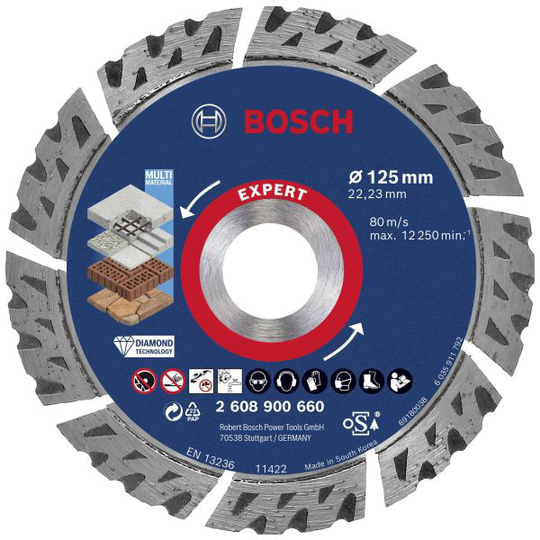 Bosch Expert Multimaterial Timanttikatkaisulaikka Ø 125 mm