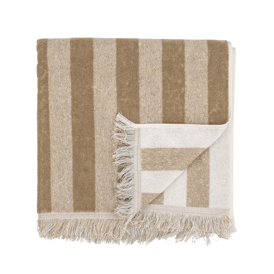 Bloomingville - Elaia Brown Towel - 100x50 cm (82055266)