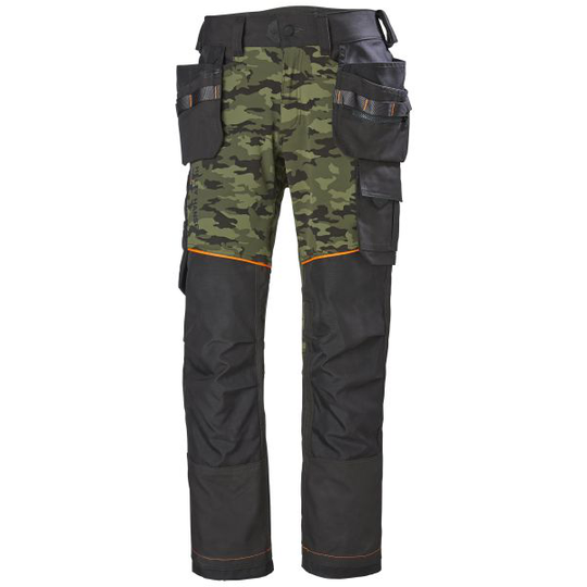 Helly Hansen Workwear Chelsea Evolution 77441_481 Vyötäröhousut maastokuvio/musta Koko C44