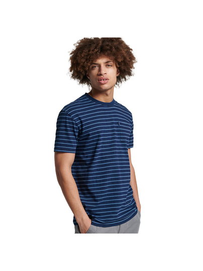 Vintage indigo stripe -paita