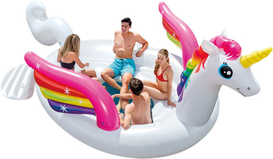 INTEX - Unicorn Party Island (57296)