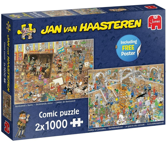 Jan van Haasteren - A Trip to the Museum - 2x1000 pcs - (20052)