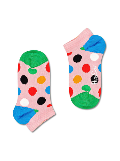 Kids big dot low sock -sukat