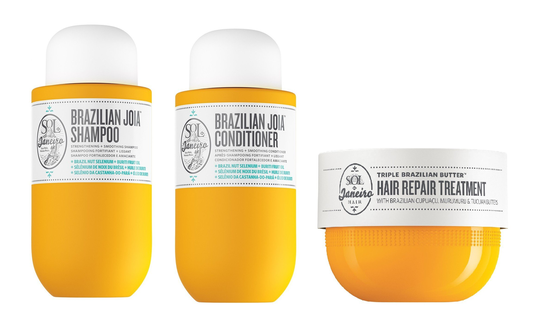 Sol de Janeiro - Brazilian Joia Strengthening + Smoothing Shampoo + Conditioner 295 ml + Triple Brazilian Butter Hair Repair Treatment 238 ml