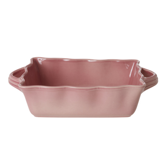 Rice - Stoneware Oven Dish - Pink M