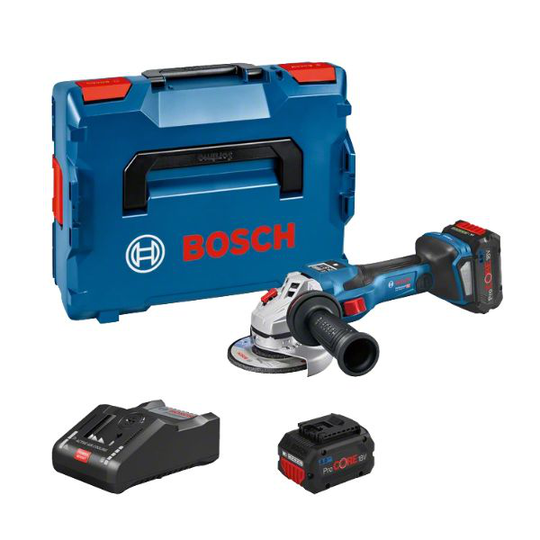 Bosch GWS 18V-15 SC Kulmahiomakone sisältää akun ja laturin