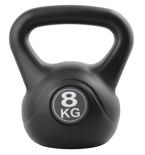 Inshape - Fitness Kettlebell 8 kg - Black (17552)