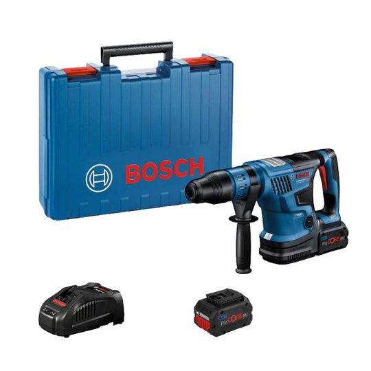Bosch GBH 18V-36 C Poravasara sisältää akun ja laturin
