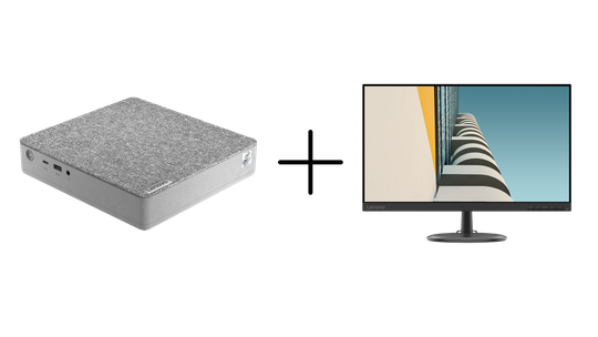 Lenovo - IdeaCentre Mini 5 01IMH05 + D24-20 23,8" FHD 75Hz Monitor