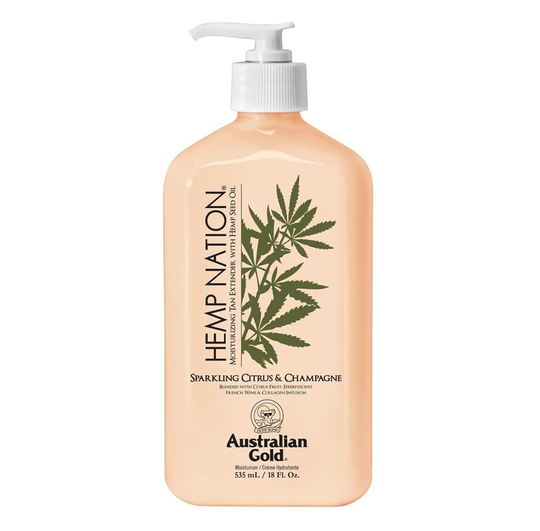 Australian Gold - Hemp Nation Sparkling Citrus&Champagne Tan Extender Body Lotion 535 ml