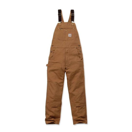 Carhartt Bib Overall Henkselihousut ruskea 30-30