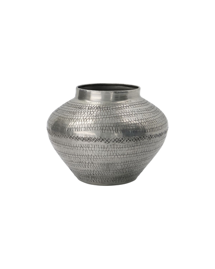 House Doctor - Arti Vase H12 cm - Antique Silver (203820420)