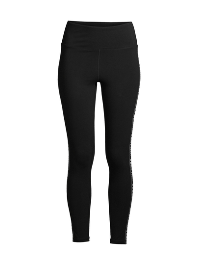 High waist 7/8 logo tape -trikoot