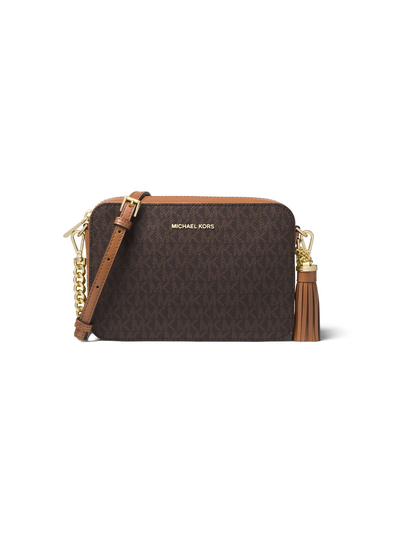 Ginny medium logo crossbody bag -laukku