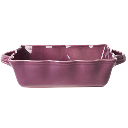 Rice - Stoneware Oven Dish Purple
